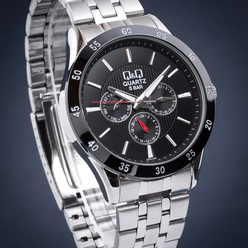 Reloj Q&Q CE02J402Y Hombre - Análogo - Reloj Reloj Q&Q original | Compra en Relojchile Chile | Reloj Q&Q Chile | Reloj Reloj Chile - Reloj hombre chile - Reloj mujer chile - Reloj santiago - Reloj original chile - reloj elegante hombre - reloj casual mujer - reloj resistente al agua - reloj acero inoxidable - reloj deportivo hombre - tienda de relojes online chile