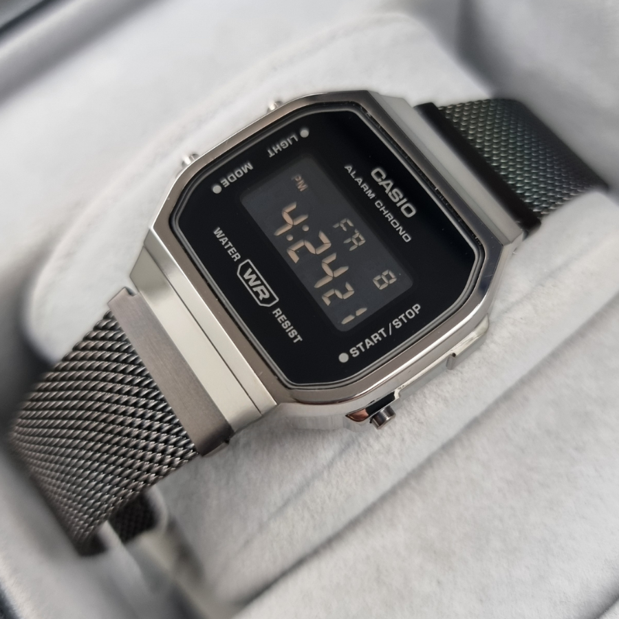 Reloj Casio Digital A-168WEMB-1B Unisex - Reloj Reloj Casio original | Compra en Relojchile Chile | Reloj Casio Chile | Reloj Reloj Chile - Reloj hombre chile - Reloj mujer chile - Reloj santiago - Reloj original chile - reloj elegante hombre - reloj casual mujer - reloj resistente al agua - reloj acero inoxidable - reloj deportivo hombre - tienda de relojes online chile