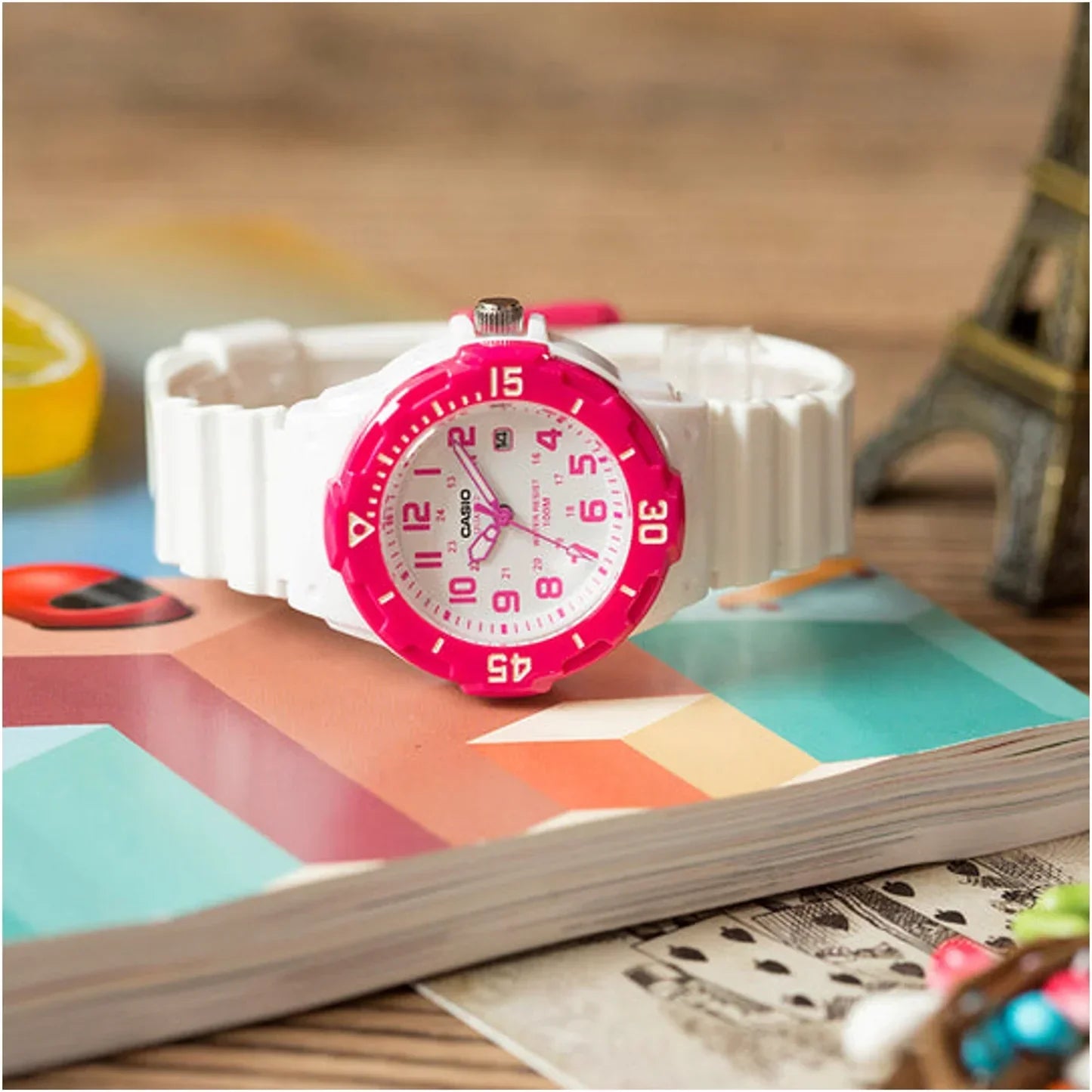 Reloj Casio LRW-200H-4BV Mujer - Análogo - Relojchile - Default Title - Casio - Reloj