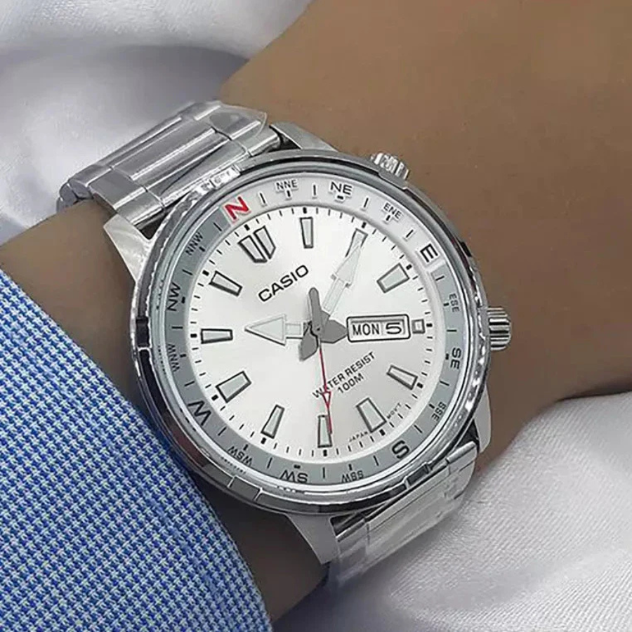 Reloj Casio MTD-130D-7AV Hombre - Análogo - Reloj Reloj Casio original | Compra en Relojchile Chile | Reloj Casio Chile | Reloj Reloj Chile - Reloj hombre chile - Reloj mujer chile - Reloj santiago - Reloj original chile - reloj elegante hombre - reloj casual mujer - reloj resistente al agua - reloj acero inoxidable - reloj deportivo hombre - tienda de relojes online chile