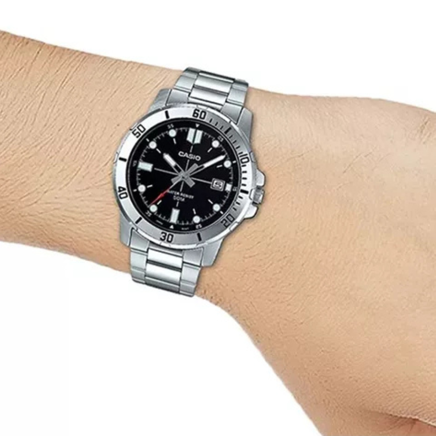 Reloj Casio MTP-VD01D-1EV Hombre - Análogo - Reloj Reloj Casio original | Compra en Relojchile Chile | Reloj Casio Chile | Reloj Reloj Chile - Reloj hombre chile - Reloj mujer chile - Reloj santiago - Reloj original chile - reloj elegante hombre - reloj casual mujer - reloj resistente al agua - reloj acero inoxidable - reloj deportivo hombre - tienda de relojes online chile