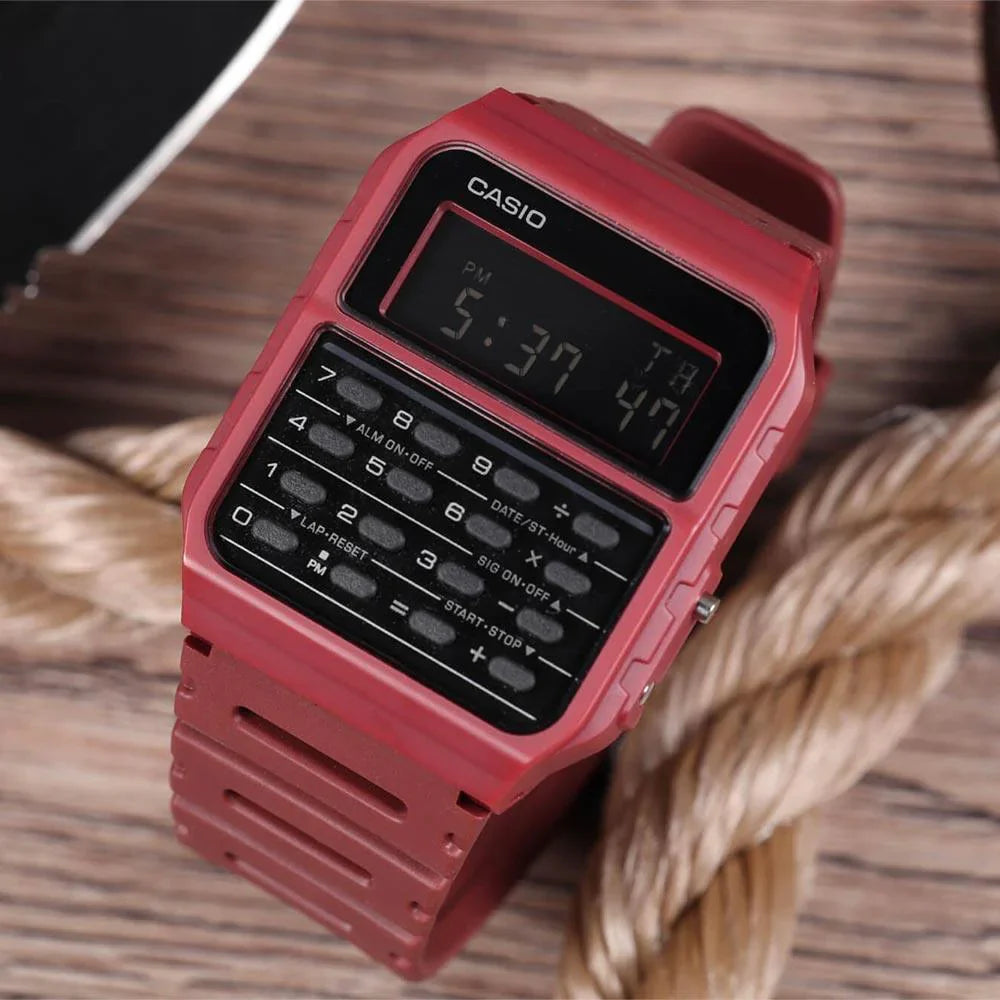 Reloj Casio Calculadora CA-53WF-4B Unisex - Digital - Reloj Reloj Casio original | Compra en Relojchile Chile | Reloj Casio Chile | Reloj Reloj Chile - Reloj hombre chile - Reloj mujer chile - Reloj santiago - Reloj original chile - reloj elegante hombre - reloj casual mujer - reloj resistente al agua - reloj acero inoxidable - reloj deportivo hombre - tienda de relojes online chile