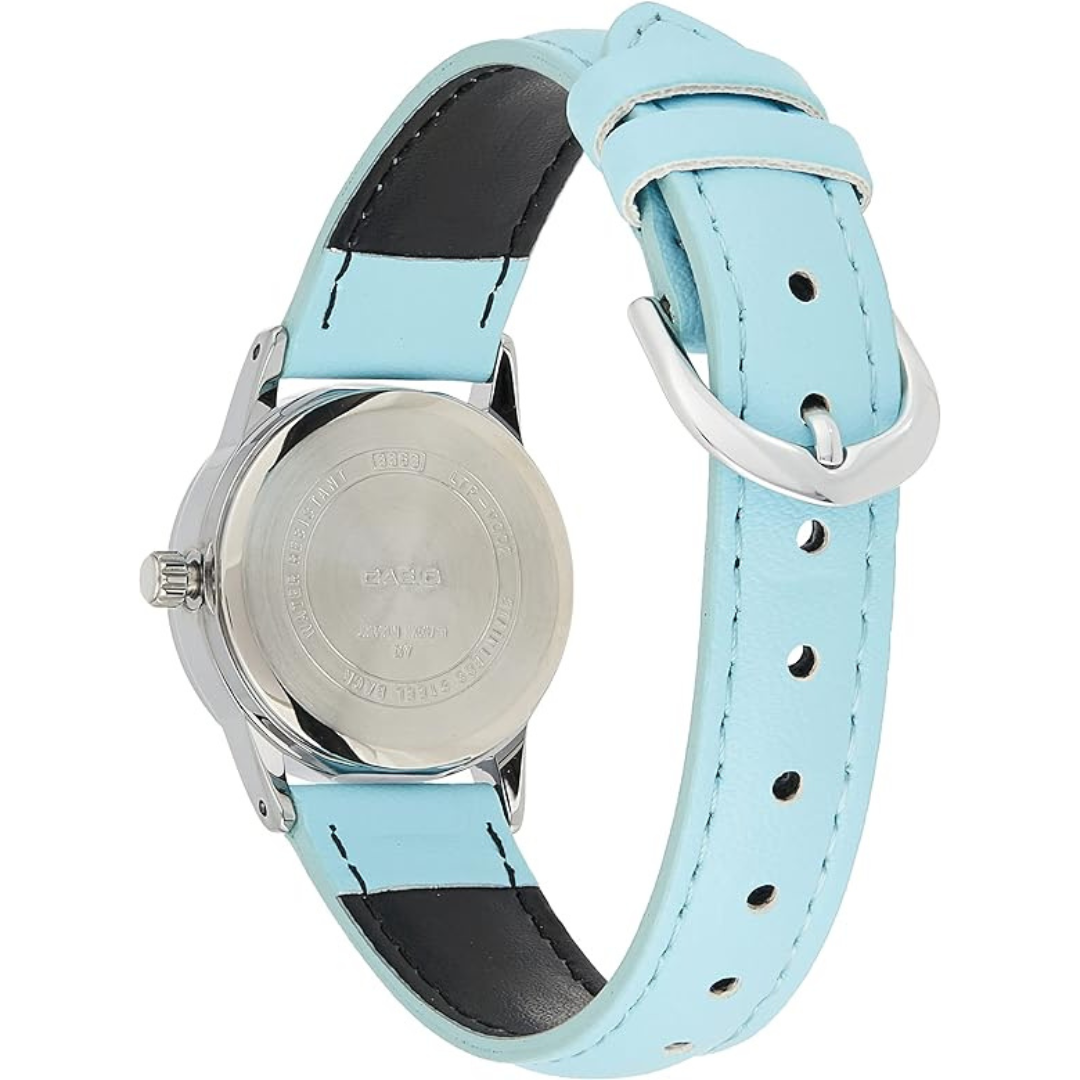 Reloj Casio LTP-V002L-2B3 Mujer - Análogo - Reloj Reloj Casio original | Compra en Relojchile Chile | Reloj Casio Chile | Reloj Reloj Chile - Reloj hombre chile - Reloj mujer chile - Reloj santiago - Reloj original chile - reloj elegante hombre - reloj casual mujer - reloj resistente al agua - reloj acero inoxidable - reloj deportivo hombre - tienda de relojes online chile