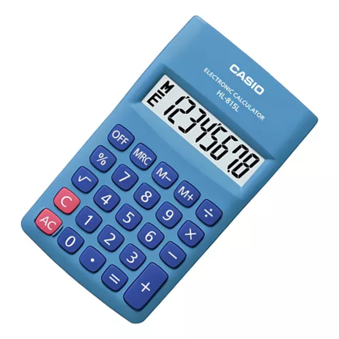Calculadora Casio HL-815L-BU - Relojchile - Default Title - Casio - Calculadora