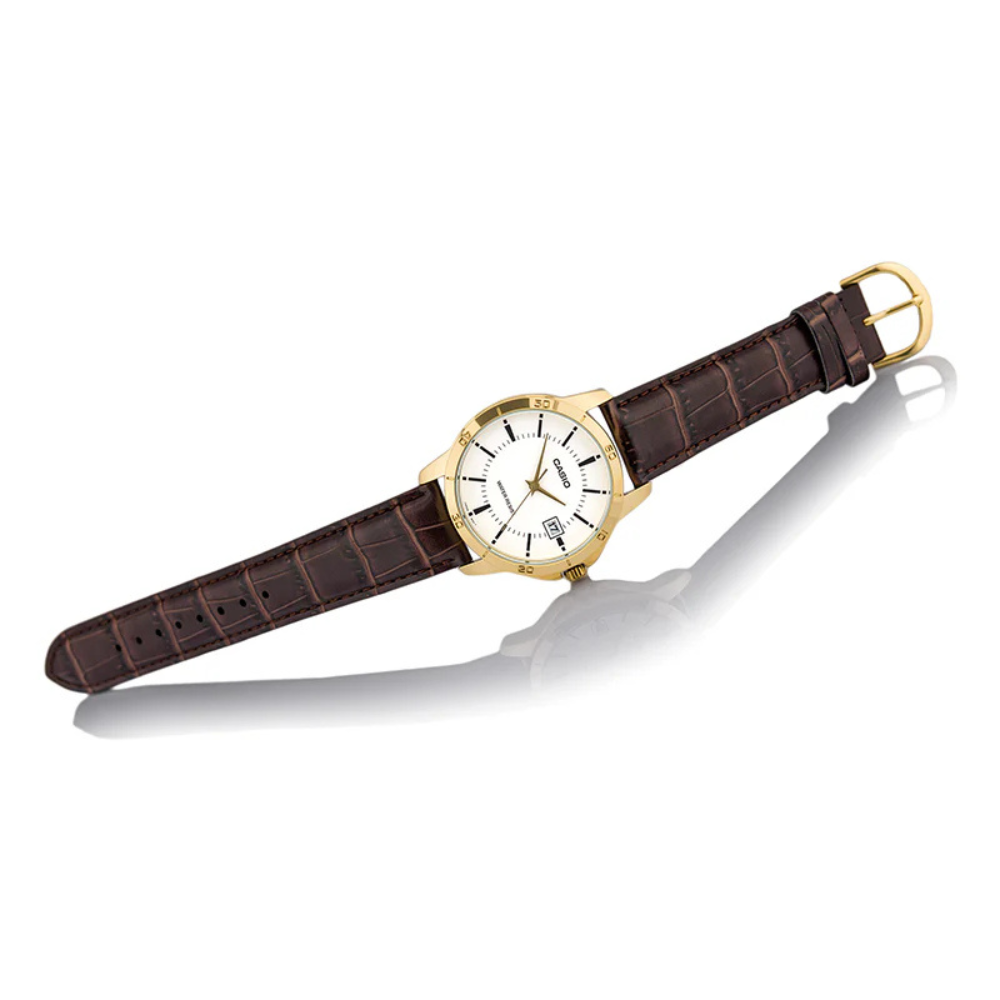 Reloj Casio MTP-V004GL-7A Hombre - Análogo - Reloj Reloj Casio original | Compra en Relojchile Chile | Reloj Casio Chile | Reloj Reloj Chile - Reloj hombre chile - Reloj mujer chile - Reloj santiago - Reloj original chile - reloj elegante hombre - reloj casual mujer - reloj resistente al agua - reloj acero inoxidable - reloj deportivo hombre - tienda de relojes online chile