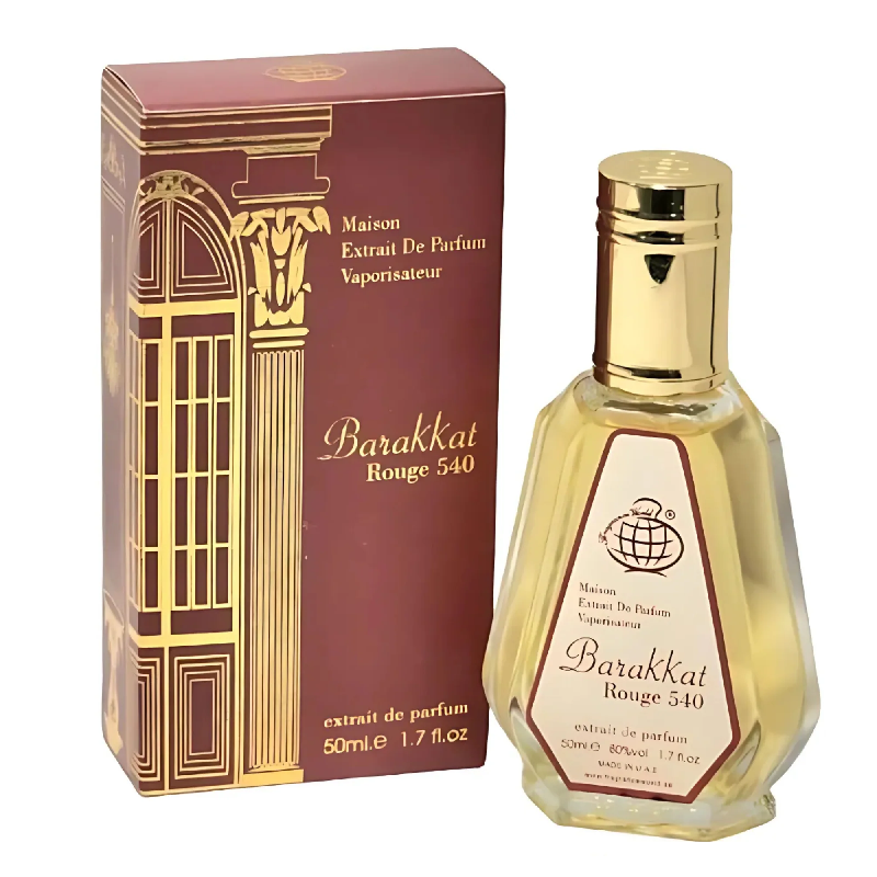 Fragrance World Barakkat Rouge 540 Extrait De Parfum 50ml Unisex