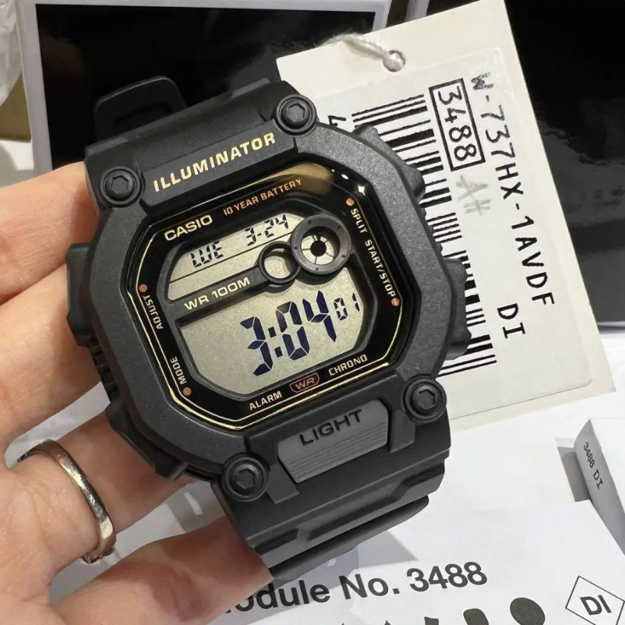 Reloj Casio W-737HX-1AV Hombre - Reloj Reloj Casio original | Compra en Relojchile Chile | Reloj Casio Chile | Reloj Reloj Chile - Reloj hombre chile - Reloj mujer chile - Reloj santiago - Reloj original chile - reloj elegante hombre - reloj casual mujer - reloj resistente al agua - reloj acero inoxidable - reloj deportivo hombre - tienda de relojes online chile