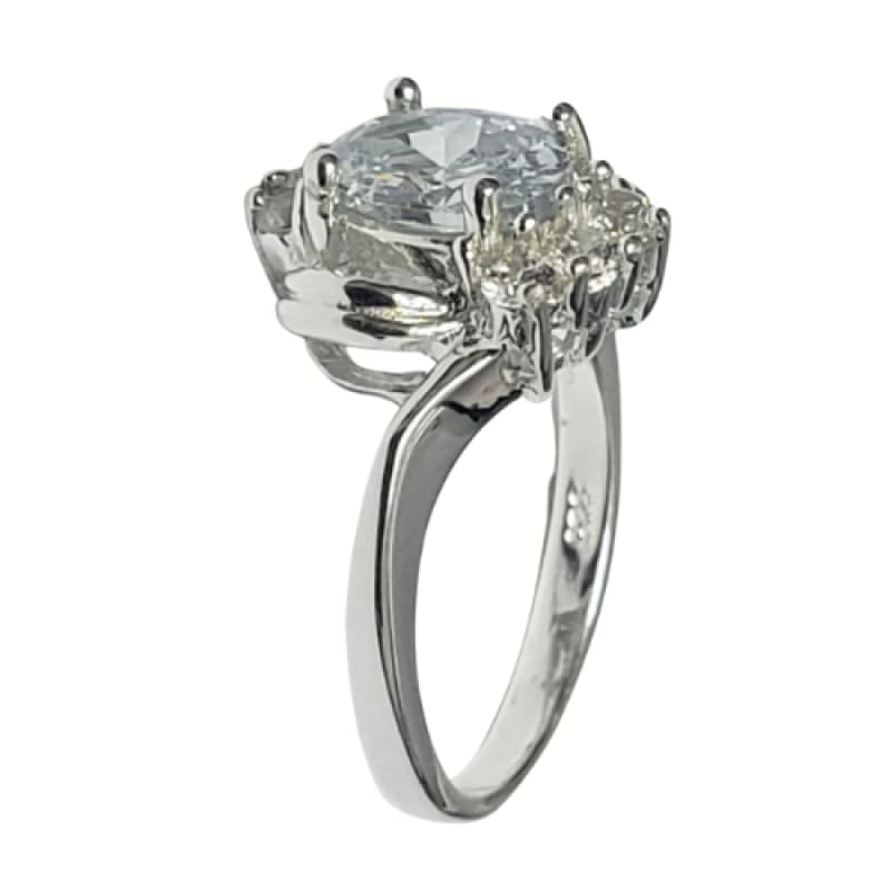 Anillo Luis XVI gran piedra central plata 925 - Metalli - 6 - Perfumisimo