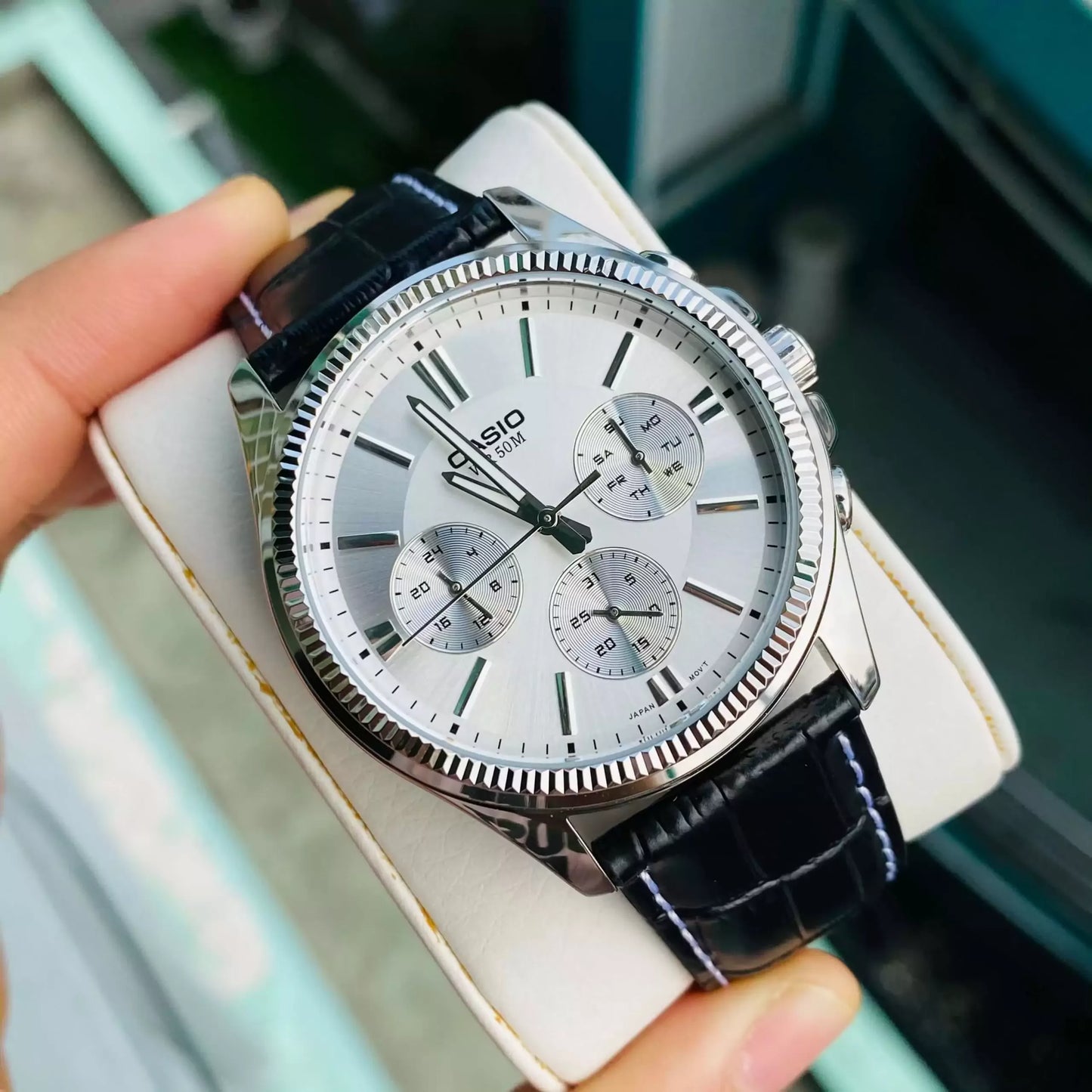 Reloj Casio MTP-1375L-7AV Hombre - Análogo - Reloj Reloj Casio original | Compra en Relojchile Chile | Reloj Casio Chile | Reloj Reloj Chile - Reloj hombre chile - Reloj mujer chile - Reloj santiago - Reloj original chile - reloj elegante hombre - reloj casual mujer - reloj resistente al agua - reloj acero inoxidable - reloj deportivo hombre - tienda de relojes online chile