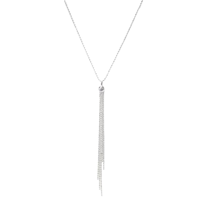 Collar 6 colgantes diamantados Plata Italiana 925 - Metalli - Default Title - Perfumisimo