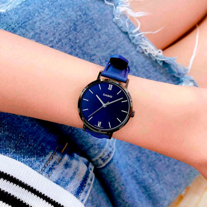 Reloj Casio LTP-VT02BL-2A Mujer - Análogo - Relojchile - Default Title - Casio - Reloj