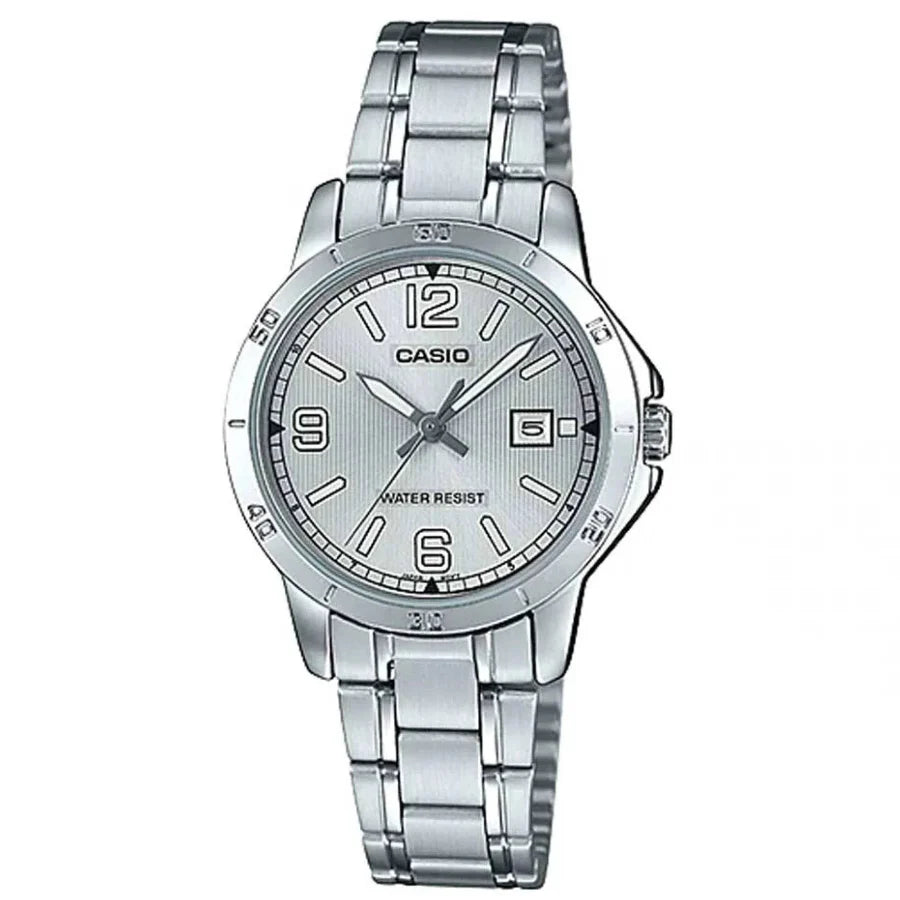 Reloj Casio LTP-V004D-7B2 Mujer - Análogo - Reloj Reloj Casio original | Compra en Relojchile Chile | Reloj Casio Chile | Reloj Reloj Chile - Reloj hombre chile - Reloj mujer chile - Reloj santiago - Reloj original chile - reloj elegante hombre - reloj casual mujer - reloj resistente al agua - reloj acero inoxidable - reloj deportivo hombre - tienda de relojes online chile