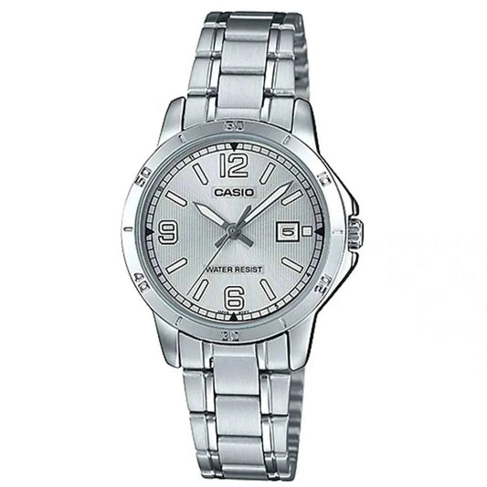 Reloj Casio LTP-V004D-7B2 Mujer - Análogo - Reloj Reloj Casio original | Compra en Relojchile Chile | Reloj Casio Chile | Reloj Reloj Chile - Reloj hombre chile - Reloj mujer chile - Reloj santiago - Reloj original chile - reloj elegante hombre - reloj casual mujer - reloj resistente al agua - reloj acero inoxidable - reloj deportivo hombre - tienda de relojes online chile