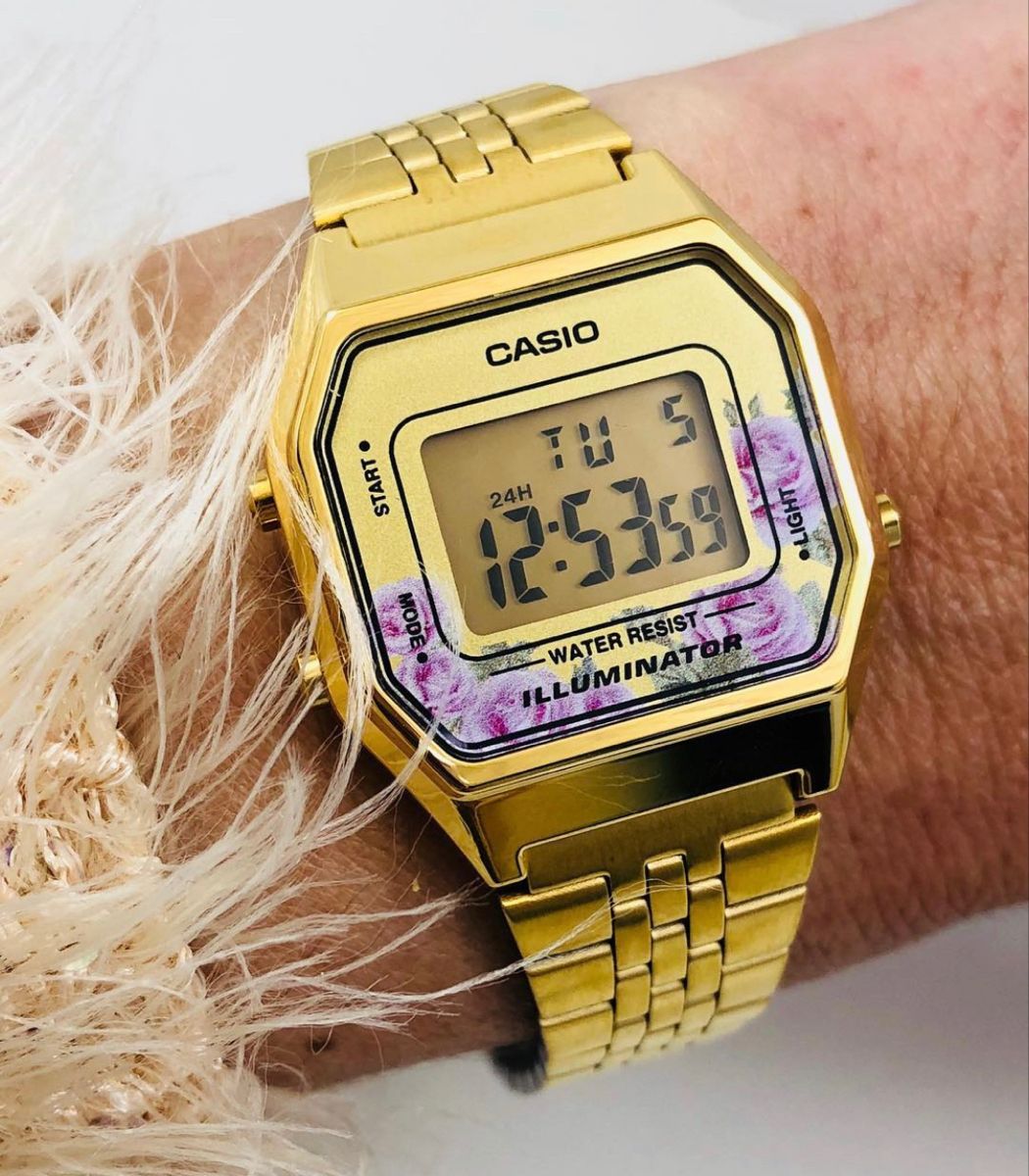 Reloj Casio LA-680WGA-4C Mujer - Digital - Relojchile - Default Title - Casio - Reloj