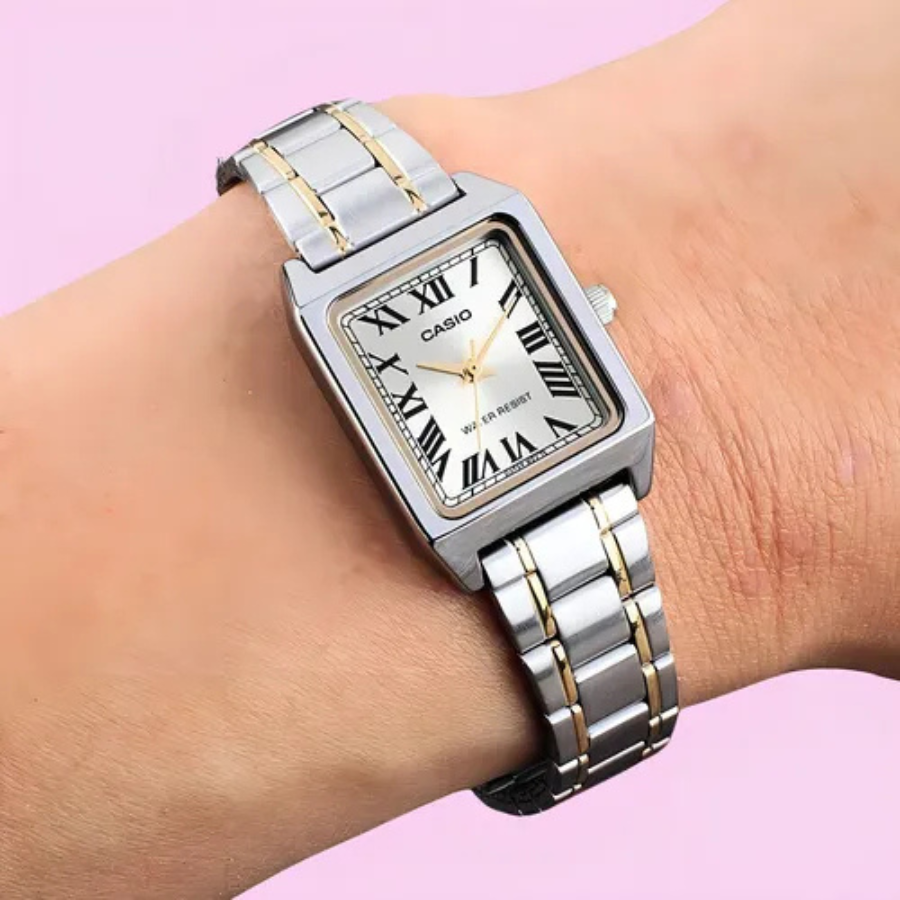Reloj Análogo Casio LTP-V007SG-9E Mujer - Reloj Reloj Casio original | Compra en Relojchile Chile | Reloj Casio Chile | Reloj Reloj Chile - Reloj hombre chile - Reloj mujer chile - Reloj santiago - Reloj original chile - reloj elegante hombre - reloj casual mujer - reloj resistente al agua - reloj acero inoxidable - reloj deportivo hombre - tienda de relojes online chile