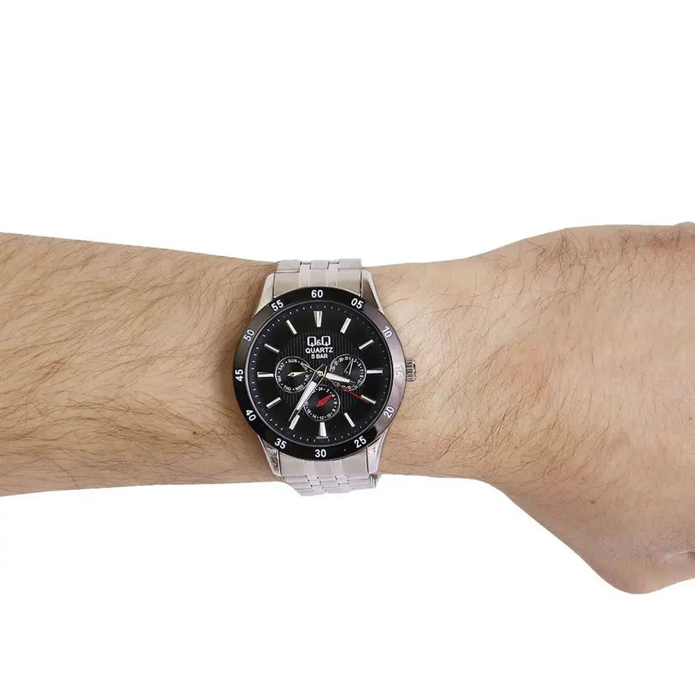 Reloj Q&Q CE02J402Y Hombre - Análogo - Reloj Reloj Q&Q original | Compra en Relojchile Chile | Reloj Q&Q Chile | Reloj Reloj Chile - Reloj hombre chile - Reloj mujer chile - Reloj santiago - Reloj original chile - reloj elegante hombre - reloj casual mujer - reloj resistente al agua - reloj acero inoxidable - reloj deportivo hombre - tienda de relojes online chile