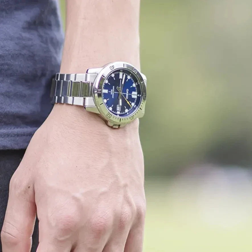 Reloj Casio MTP-VD01D-2EV Hombre - Análogo - Reloj Reloj Casio original | Compra en Relojchile Chile | Reloj Casio Chile | Reloj Reloj Chile - Reloj hombre chile - Reloj mujer chile - Reloj santiago - Reloj original chile - reloj elegante hombre - reloj casual mujer - reloj resistente al agua - reloj acero inoxidable - reloj deportivo hombre - tienda de relojes online chile