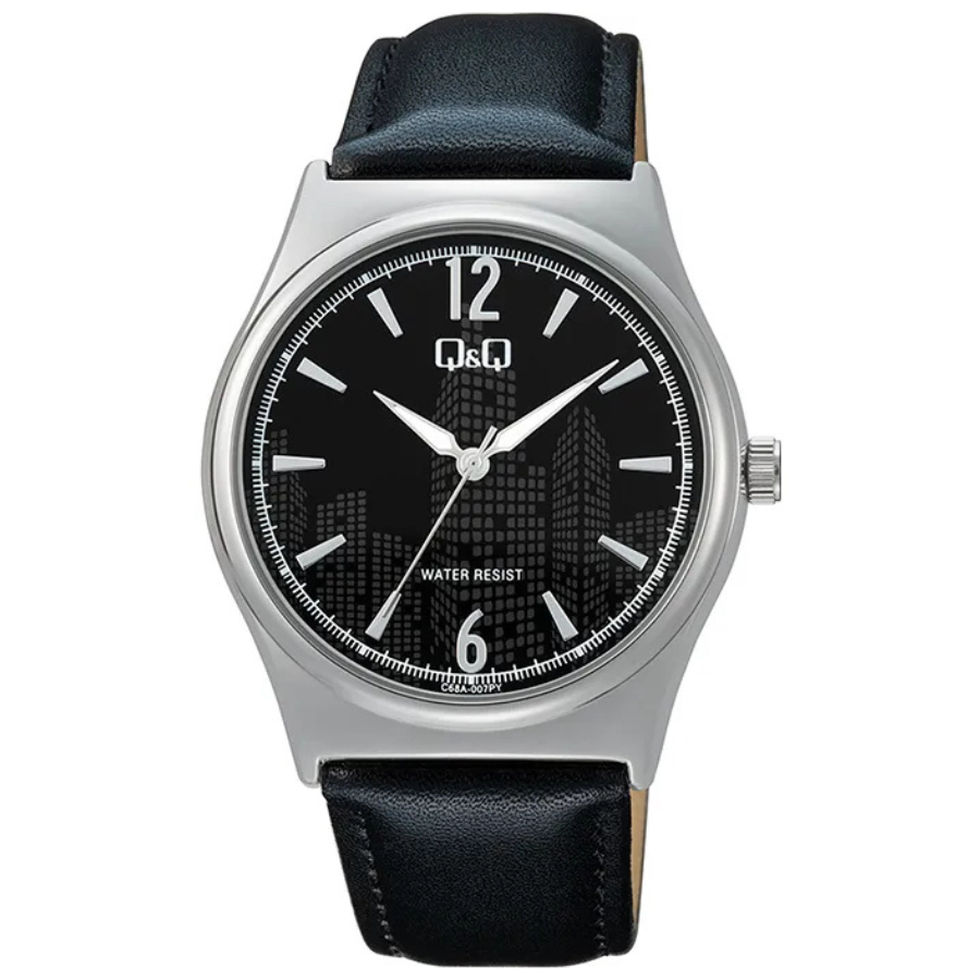 Reloj Q&Q Analogo C68A-007PY Hombre - Reloj Reloj Q&Q original | Compra en Relojchile Chile | Reloj Q&Q Chile | Reloj Reloj Chile - Reloj hombre chile - Reloj mujer chile - Reloj santiago - Reloj original chile - reloj elegante hombre - reloj casual mujer - reloj resistente al agua - reloj acero inoxidable - reloj deportivo hombre - tienda de relojes online chile