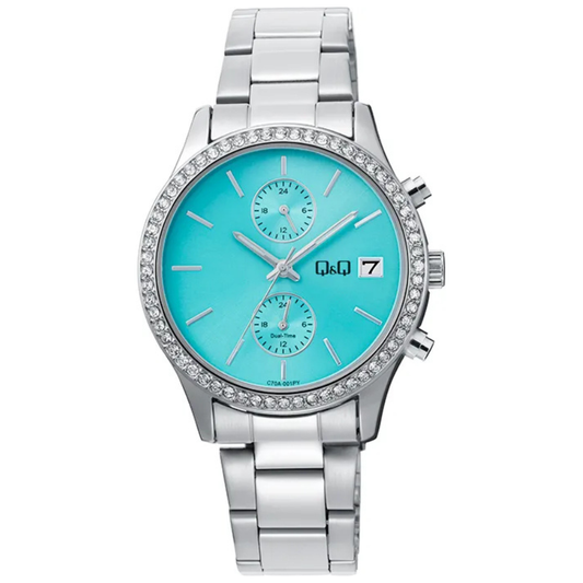 Reloj Q&Q Analogo C70A-001PY Mujer - Reloj Reloj Q&Q original | Compra en Relojchile Chile | Reloj Q&Q Chile | Reloj Reloj Chile - Reloj hombre chile - Reloj mujer chile - Reloj santiago - Reloj original chile - reloj elegante hombre - reloj casual mujer - reloj resistente al agua - reloj acero inoxidable - reloj deportivo hombre - tienda de relojes online chile