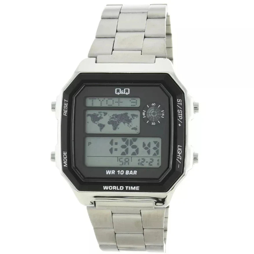 Reloj Q&Q M196J006Y Hombre - Digital - Reloj Reloj Q&Q original | Compra en Relojchile Chile | Reloj Q&Q Chile | Reloj Reloj Chile - Reloj hombre chile - Reloj mujer chile - Reloj santiago - Reloj original chile - reloj elegante hombre - reloj casual mujer - reloj resistente al agua - reloj acero inoxidable - reloj deportivo hombre - tienda de relojes online chile