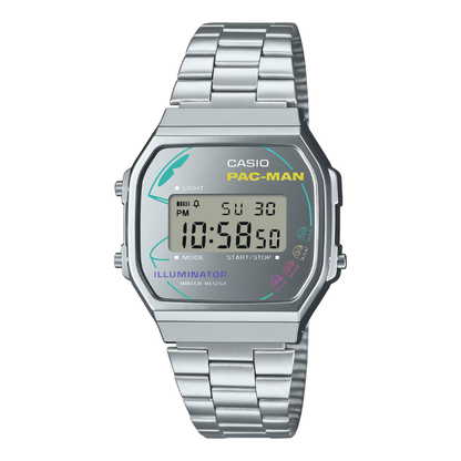 Reloj Digital Casio A168WEPC-7A Pac-Man Unisex - Reloj Reloj Casio original | Compra en Relojchile Chile | Reloj Casio Chile | Reloj Reloj Chile - Reloj hombre chile - Reloj mujer chile - Reloj santiago - Reloj original chile - reloj elegante hombre - reloj casual mujer - reloj resistente al agua - reloj acero inoxidable - reloj deportivo hombre - tienda de relojes online chile