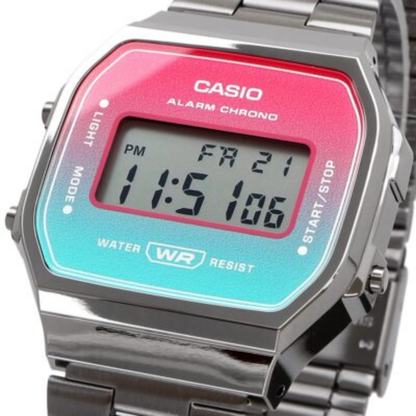 Reloj Casio Digital A-168WERB-2A Unisex - Reloj Reloj Casio original | Compra en Relojchile Chile | Reloj Casio Chile | Reloj Reloj Chile - Reloj hombre chile - Reloj mujer chile - Reloj santiago - Reloj original chile - reloj elegante hombre - reloj casual mujer - reloj resistente al agua - reloj acero inoxidable - reloj deportivo hombre - tienda de relojes online chile