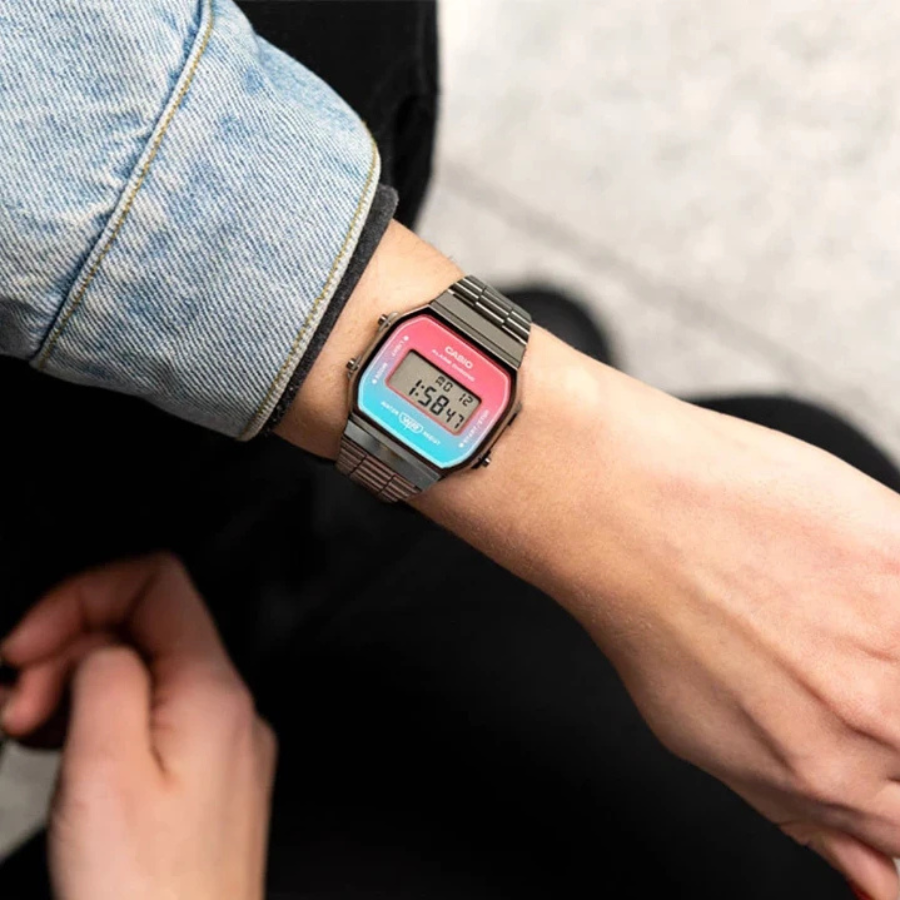 Reloj Casio Digital A-168WERB-2A Unisex - Reloj Reloj Casio original | Compra en Relojchile Chile | Reloj Casio Chile | Reloj Reloj Chile - Reloj hombre chile - Reloj mujer chile - Reloj santiago - Reloj original chile - reloj elegante hombre - reloj casual mujer - reloj resistente al agua - reloj acero inoxidable - reloj deportivo hombre - tienda de relojes online chile