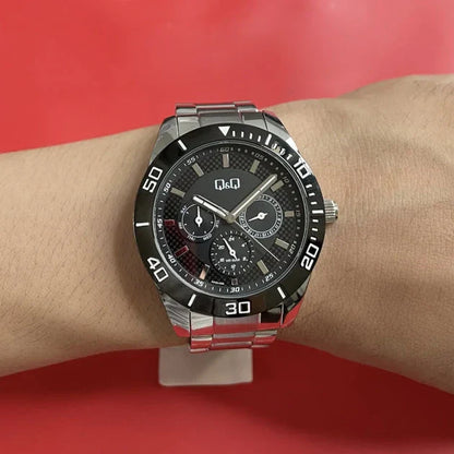 Reloj Q&Q AA42J402Y Hombre - Análogo - Reloj Reloj Q&Q original | Compra en Relojchile Chile | Reloj Q&Q Chile | Reloj Reloj Chile - Reloj hombre chile - Reloj mujer chile - Reloj santiago - Reloj original chile - reloj elegante hombre - reloj casual mujer - reloj resistente al agua - reloj acero inoxidable - reloj deportivo hombre - tienda de relojes online chile