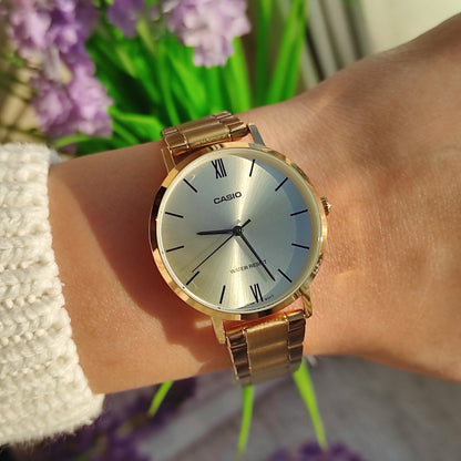 Reloj Casio LTP-VT01G-9B Mujer - Análogo - Relojchile - Default Title - Casio - Reloj