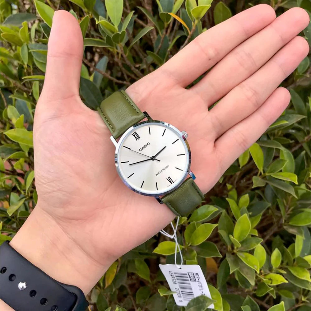 Reloj Casio MTP-VT01L-3B Hombre - Análogo - Reloj Reloj Casio original | Compra en Relojchile Chile | Reloj Casio Chile | Reloj Reloj Chile - Reloj hombre chile - Reloj mujer chile - Reloj santiago - Reloj original chile - reloj elegante hombre - reloj casual mujer - reloj resistente al agua - reloj acero inoxidable - reloj deportivo hombre - tienda de relojes online chile