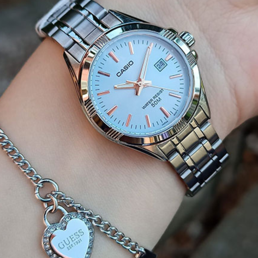 Reloj Análogo Casio LTP-1308D-2AV Mujer - Reloj Reloj Casio original | Compra en Relojchile Chile | Reloj Casio Chile | Reloj Reloj Chile - Reloj hombre chile - Reloj mujer chile - Reloj santiago - Reloj original chile - reloj elegante hombre - reloj casual mujer - reloj resistente al agua - reloj acero inoxidable - reloj deportivo hombre - tienda de relojes online chile