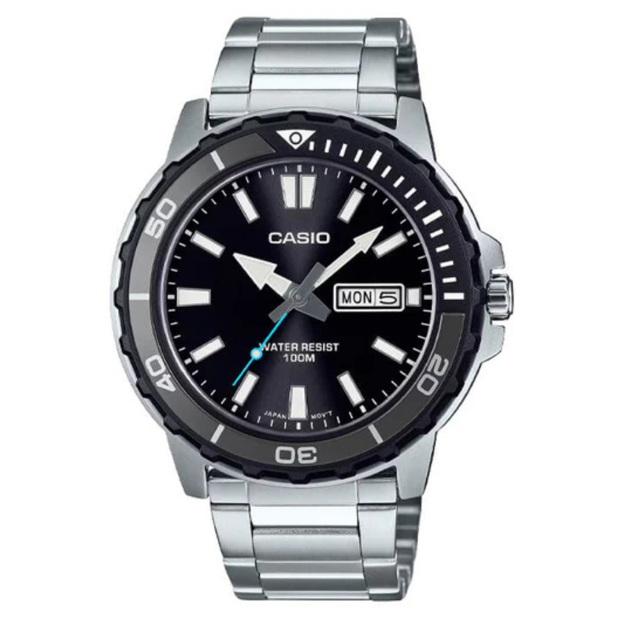 Reloj Análogo Casio MTD-125D-1A3V Hombre - Reloj Reloj Casio original | Compra en Relojchile Chile | Reloj Casio Chile | Reloj Reloj Chile - Reloj hombre chile - Reloj mujer chile - Reloj santiago - Reloj original chile - reloj elegante hombre - reloj casual mujer - reloj resistente al agua - reloj acero inoxidable - reloj deportivo hombre - tienda de relojes online chile