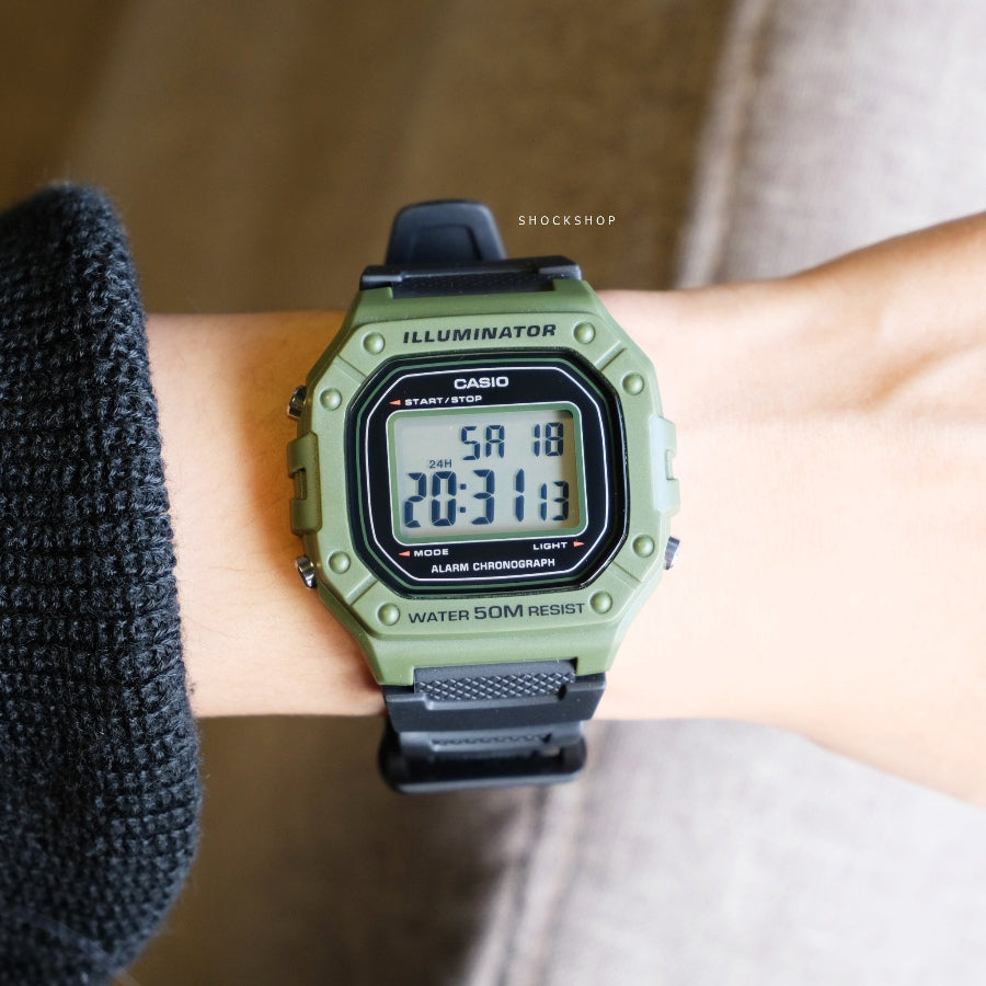 Reloj Casio W-218H-3AV Unisex - Digital - Relojchile - Default Title - Casio - Reloj