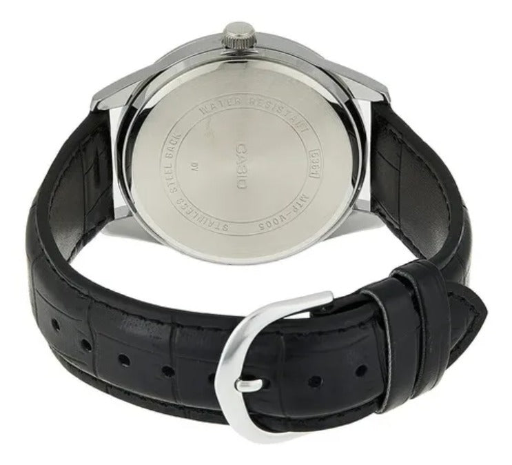 Reloj Casio MTP-V005L-1B4 Hombre - Análogo - Reloj Reloj Casio original | Compra en Relojchile Chile | Reloj Casio Chile | Reloj Reloj Chile - Reloj hombre chile - Reloj mujer chile - Reloj santiago - Reloj original chile - reloj elegante hombre - reloj casual mujer - reloj resistente al agua - reloj acero inoxidable - reloj deportivo hombre - tienda de relojes online chile
