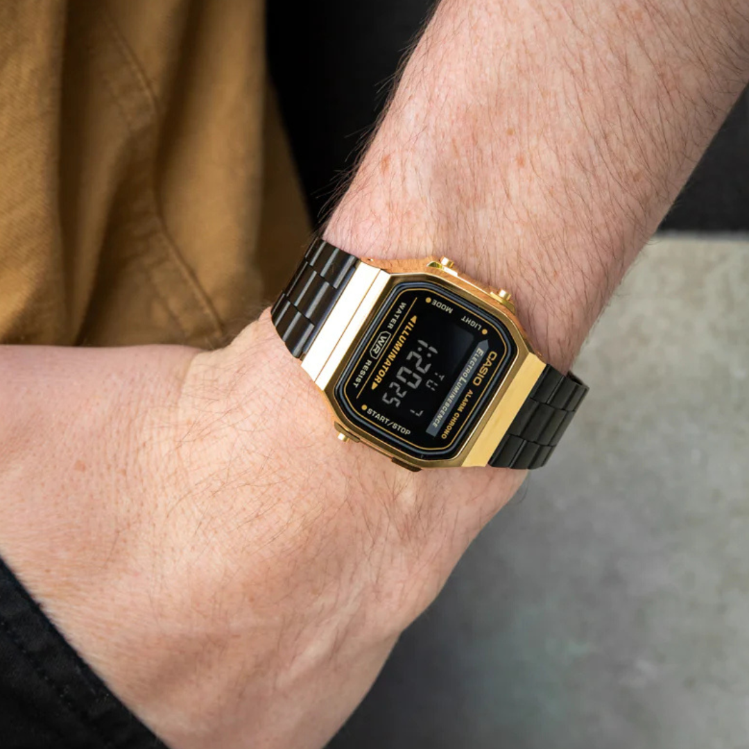 Reloj Casio Vintage A-168WEGB-1B Unisex - Digital - Relojchile - Default Title - Casio - Reloj