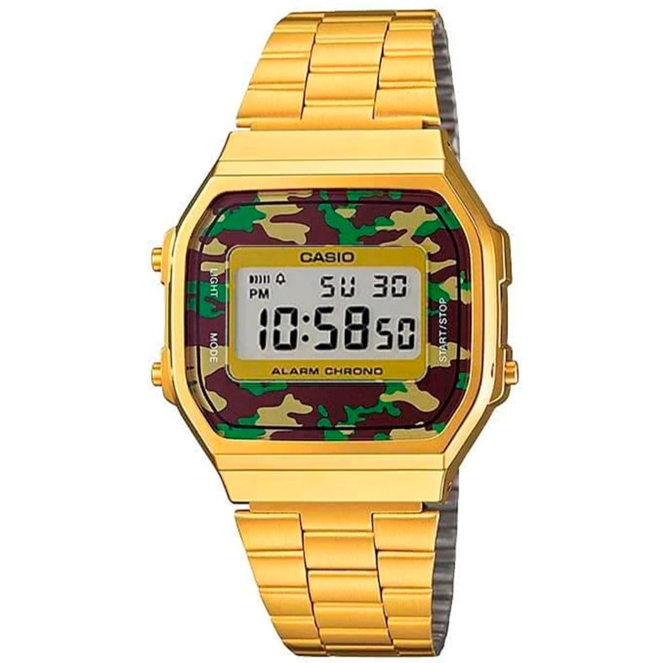 Reloj Casio Vintage A-168WEGC-3 Unisex - Digital - Relojchile - Default Title - Casio - Reloj