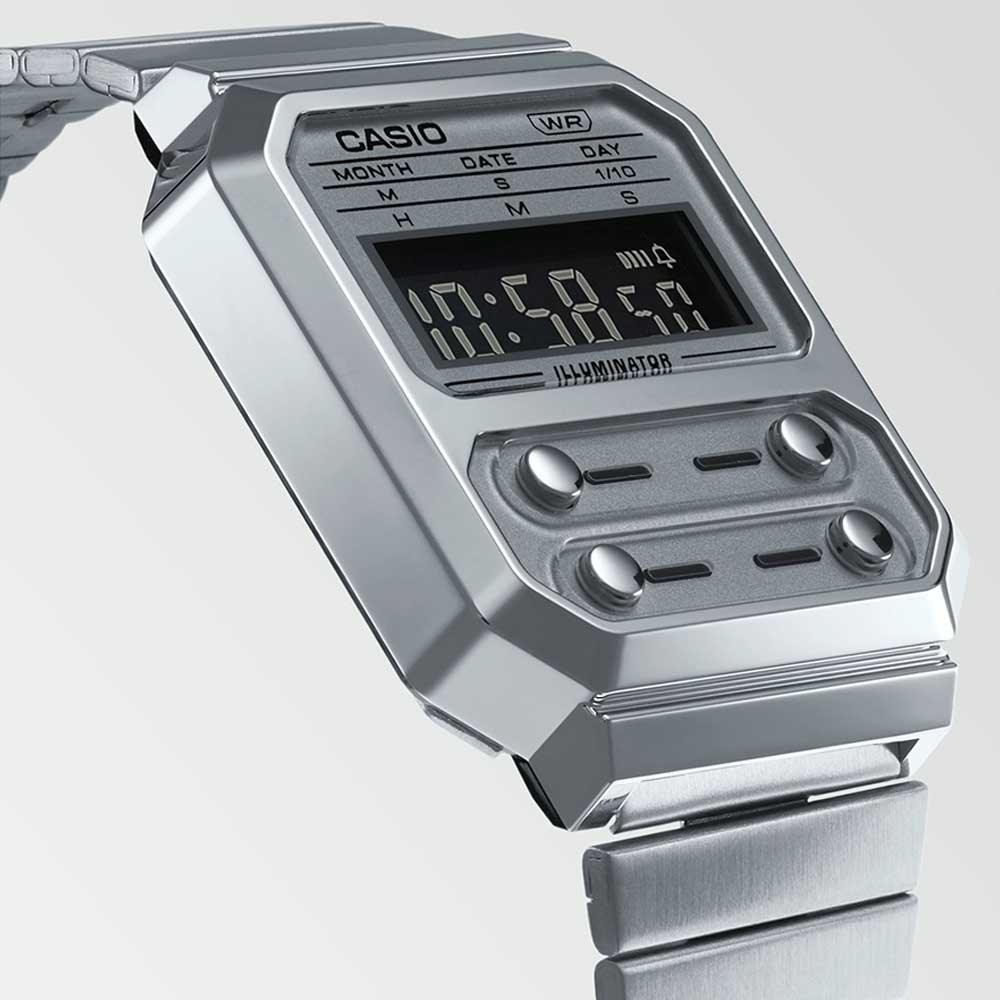 Reloj Casio A-100WE-7B Unisex - Digital - Relojchile - Default Title - Casio - Reloj