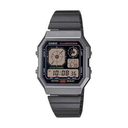 Reloj Digital Casio A130WEGG-1A Unisex - Reloj Reloj Casio original | Compra en Relojchile Chile | Reloj Casio Chile | Reloj Reloj Chile - Reloj hombre chile - Reloj mujer chile - Reloj santiago - Reloj original chile - reloj elegante hombre - reloj casual mujer - reloj resistente al agua - reloj acero inoxidable - reloj deportivo hombre - tienda de relojes online chile