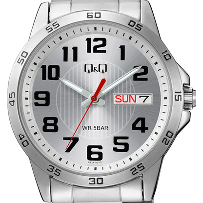 Reloj Q&Q Analogo A37A-001PY Hombre - Reloj Reloj Q&Q original | Compra en Relojchile Chile | Reloj Q&Q Chile | Reloj Reloj Chile - Reloj hombre chile - Reloj mujer chile - Reloj santiago - Reloj original chile - reloj elegante hombre - reloj casual mujer - reloj resistente al agua - reloj acero inoxidable - reloj deportivo hombre - tienda de relojes online chile