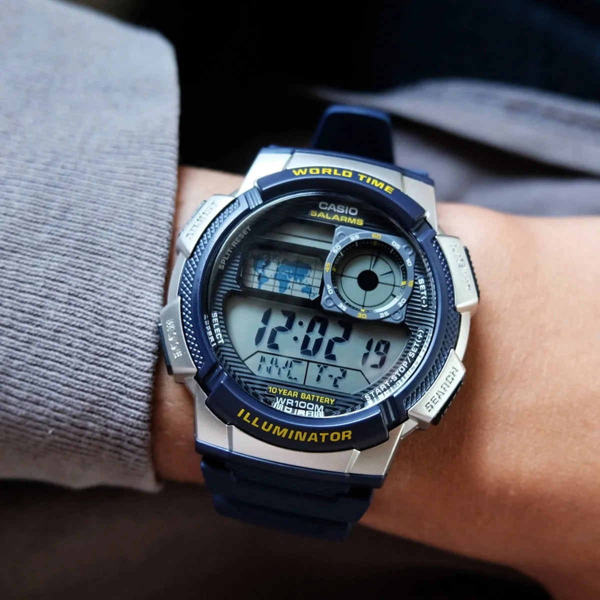 Reloj Casio AE-1000W-2AV Hombre - Digital - Relojchile - Default Title - Casio - Reloj