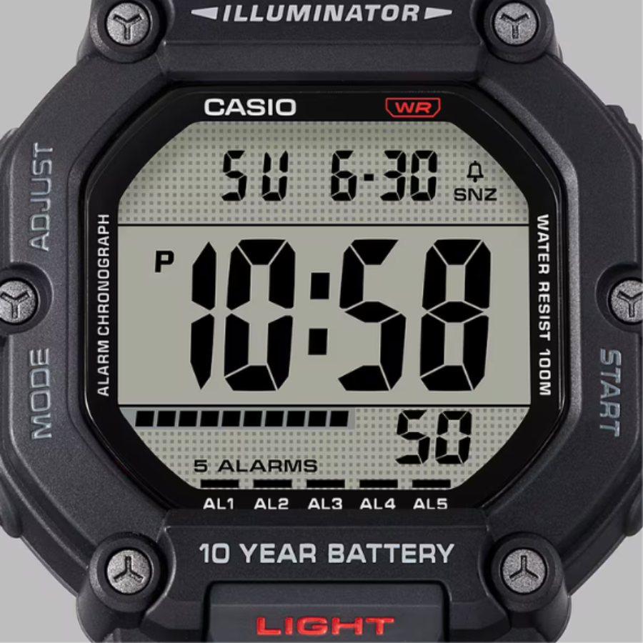 Reloj Casio AE-1600H-1AV Hombre - Digital - Reloj Reloj Casio original | Compra en Relojchile Chile | Reloj Casio Chile | Reloj Reloj Chile - Reloj hombre chile - Reloj mujer chile - Reloj santiago - Reloj original chile - reloj elegante hombre - reloj casual mujer - reloj resistente al agua - reloj acero inoxidable - reloj deportivo hombre - tienda de relojes online chile