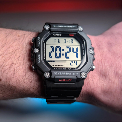 Reloj Casio AE-1600H-1AV Hombre - Digital - Reloj Reloj Casio original | Compra en Relojchile Chile | Reloj Casio Chile | Reloj Reloj Chile - Reloj hombre chile - Reloj mujer chile - Reloj santiago - Reloj original chile - reloj elegante hombre - reloj casual mujer - reloj resistente al agua - reloj acero inoxidable - reloj deportivo hombre - tienda de relojes online chile