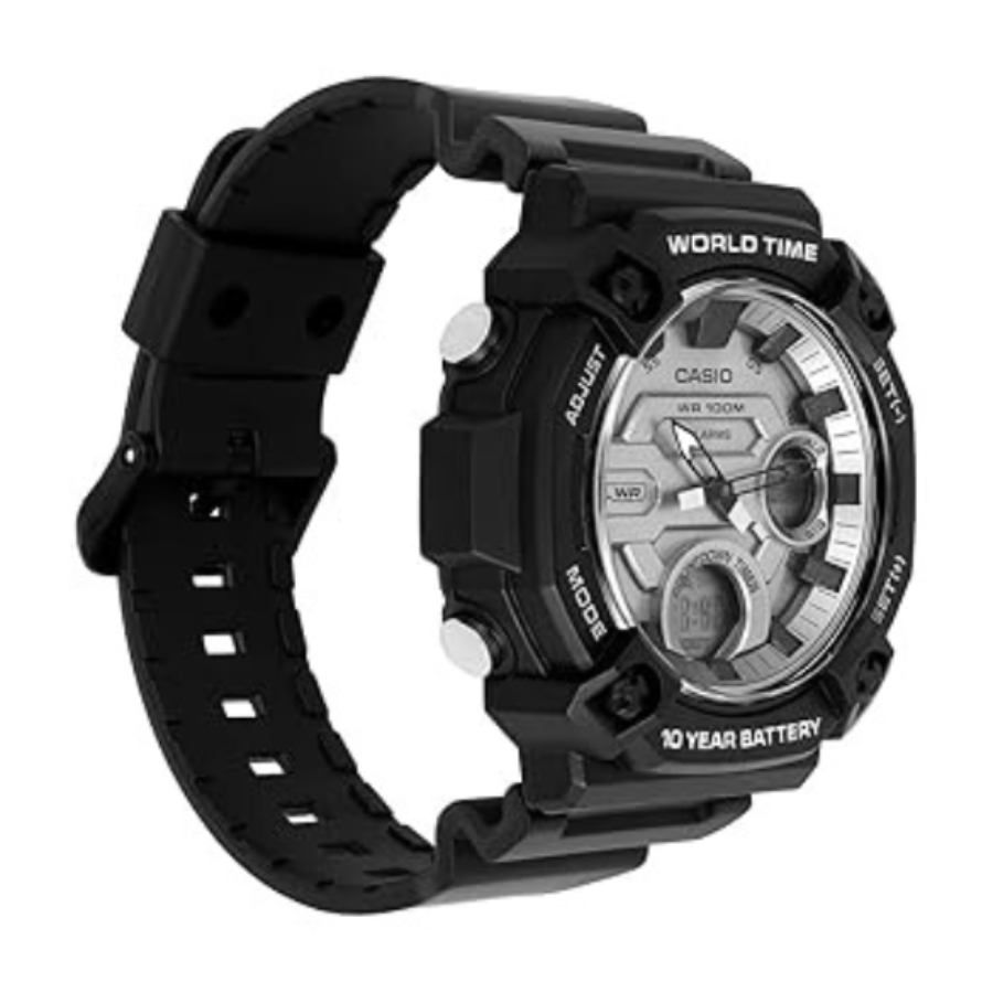 Reloj Casio AEQ-120W-7AV Hombre - Análogo Digital - Reloj Reloj Casio original | Compra en Relojchile Chile | Reloj Casio Chile | Reloj Reloj Chile - Reloj hombre chile - Reloj mujer chile - Reloj santiago - Reloj original chile - reloj elegante hombre - reloj casual mujer - reloj resistente al agua - reloj acero inoxidable - reloj deportivo hombre - tienda de relojes online chile