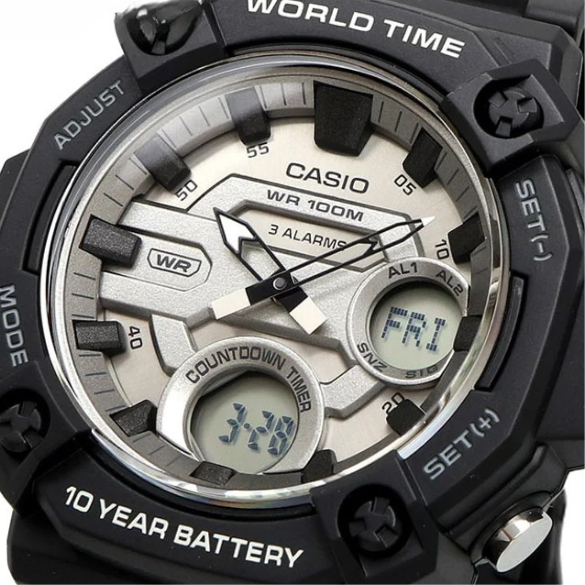 Reloj Casio AEQ-120W-7AV Hombre - Análogo Digital - Reloj Reloj Casio original | Compra en Relojchile Chile | Reloj Casio Chile | Reloj Reloj Chile - Reloj hombre chile - Reloj mujer chile - Reloj santiago - Reloj original chile - reloj elegante hombre - reloj casual mujer - reloj resistente al agua - reloj acero inoxidable - reloj deportivo hombre - tienda de relojes online chile