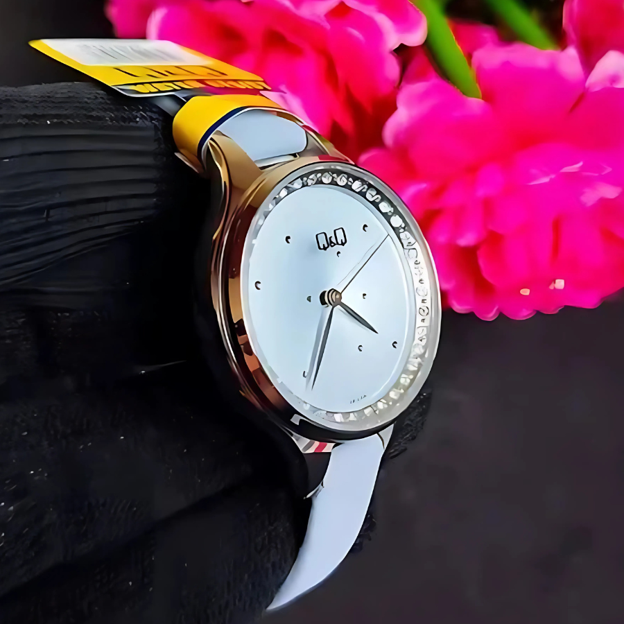 Reloj Q&Q QB73J302Y Mujer - Análogo - Reloj Reloj Q&Q original | Compra en Relojchile Chile | Reloj Q&Q Chile | Reloj Reloj Chile - Reloj hombre chile - Reloj mujer chile - Reloj santiago - Reloj original chile - reloj elegante hombre - reloj casual mujer - reloj resistente al agua - reloj acero inoxidable - reloj deportivo hombre - tienda de relojes online chile