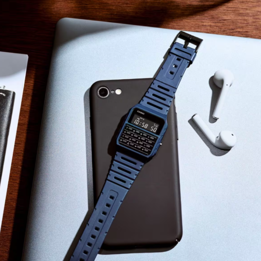 Reloj Casio Calculadora CA-53WF-2B Unisex - Digital - Relojchile - Default Title - Casio - Reloj