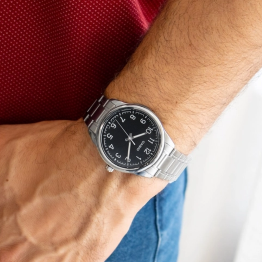 Reloj Casio MTP-V005D-1B4 Hombre - Análogo - Reloj Reloj Casio original | Compra en Relojchile Chile | Reloj Casio Chile | Reloj Reloj Chile - Reloj hombre chile - Reloj mujer chile - Reloj santiago - Reloj original chile - reloj elegante hombre - reloj casual mujer - reloj resistente al agua - reloj acero inoxidable - reloj deportivo hombre - tienda de relojes online chile