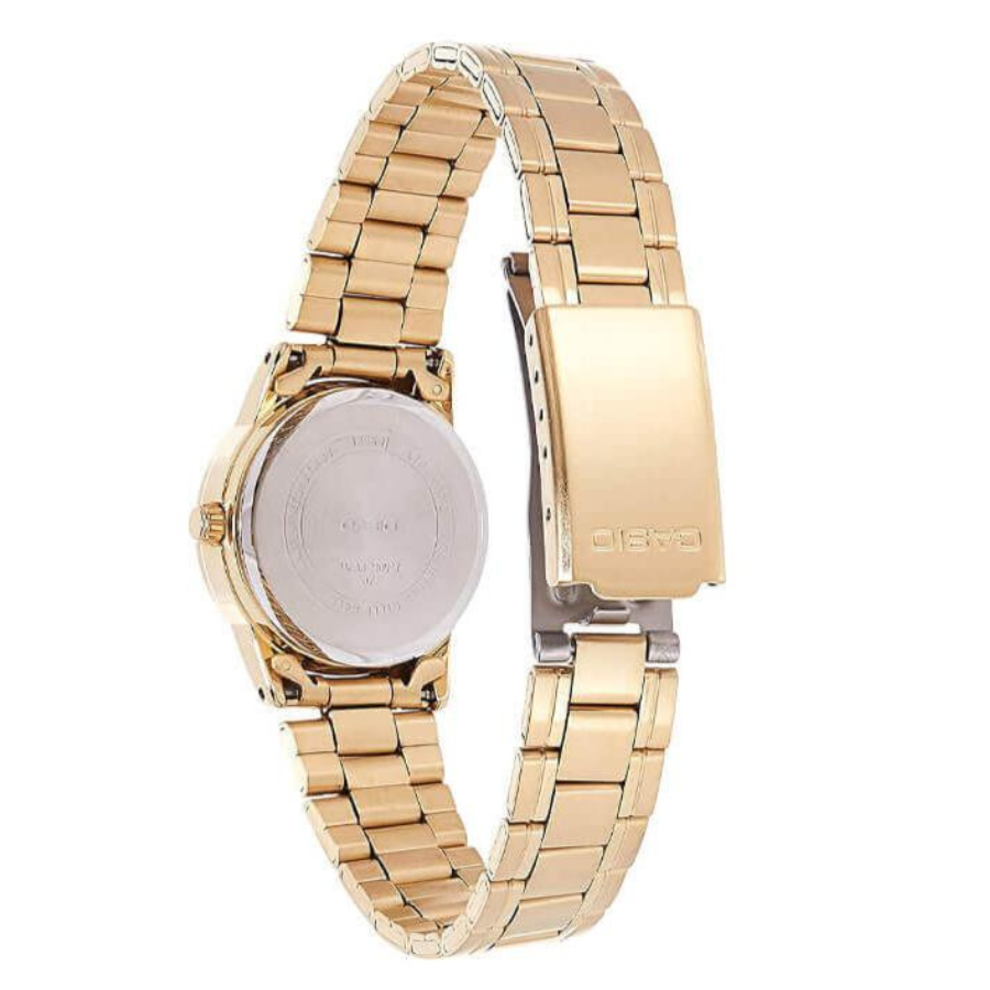 Reloj Casio LTP-V002G-1B Mujer - Análogo - Reloj Reloj Casio original | Compra en Relojchile Chile | Reloj Casio Chile | Reloj Reloj Chile - Reloj hombre chile - Reloj mujer chile - Reloj santiago - Reloj original chile - reloj elegante hombre - reloj casual mujer - reloj resistente al agua - reloj acero inoxidable - reloj deportivo hombre - tienda de relojes online chile