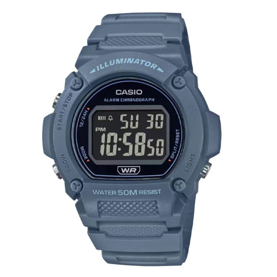 Reloj Casio W-219HC-2BV Unisex - Digital - Relojchile - Default Title - Casio - Reloj