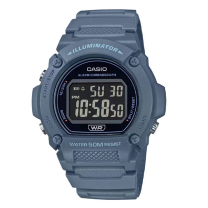 Reloj Casio W-219HC-2BV Unisex - Digital - Relojchile - Default Title - Casio - Reloj